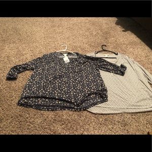2 h&m shirts